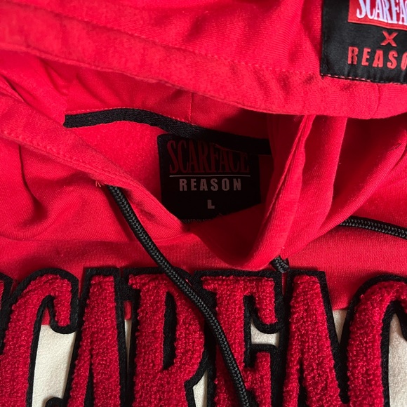 Men’s Reason Scarface Hoodie - Picture 4 of 5